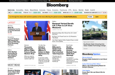 Референсы. Bloomberg