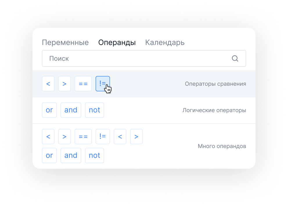Платформа кибер­безопасности. Операнды. 