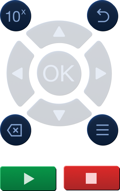 Функциональные клавиши калибратора тока и напряжения. 